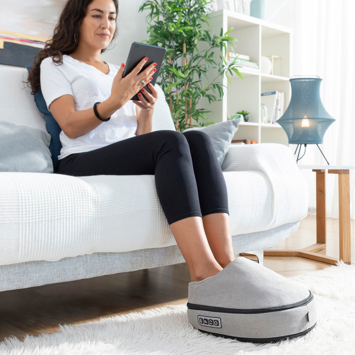 Innovagoods Masajeador Shiatsu Térmico 2 En 1 Futsa Innovagoods