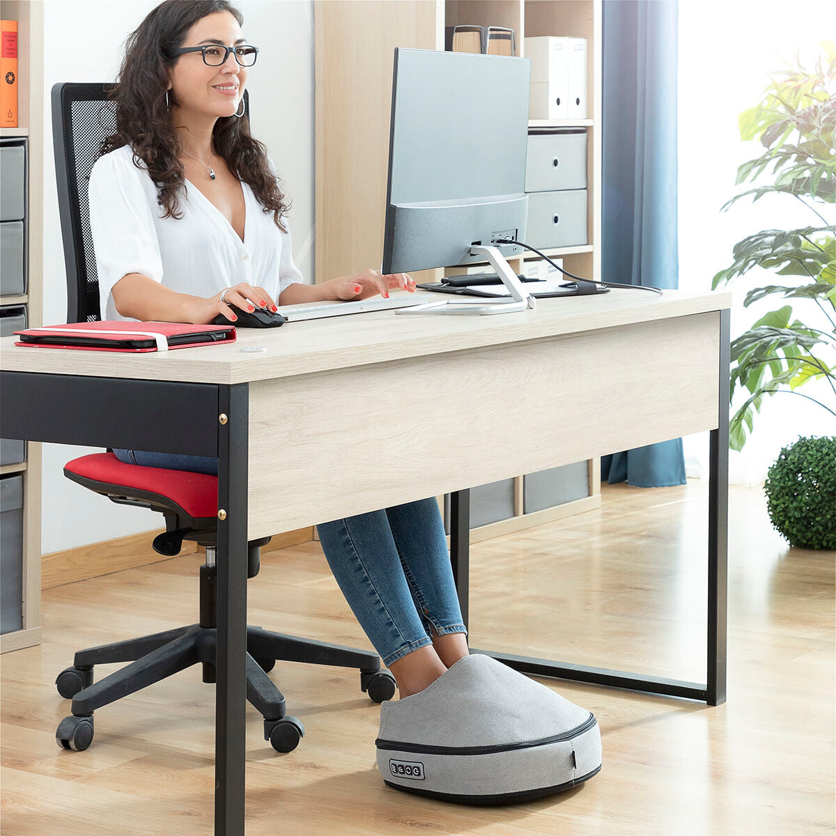 Innovagoods Masajeador Shiatsu Térmico 2 En 1 Futsa Innovagoods